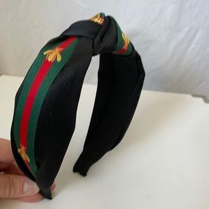 Bee headband with knot